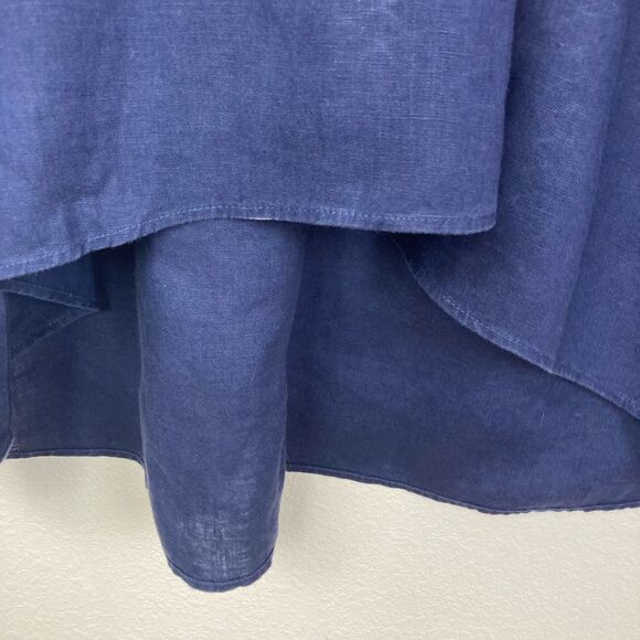 John Lewis & Partners UK V neck linen maxi dress with pockets! - Picture 6 of 12